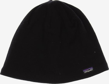 PATAGONIA Hat & Cap in One size in Black: front