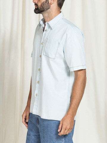 Carrera Jeans Shirt 'Replica Denim'‌‌‌‌‌‌ in Blau