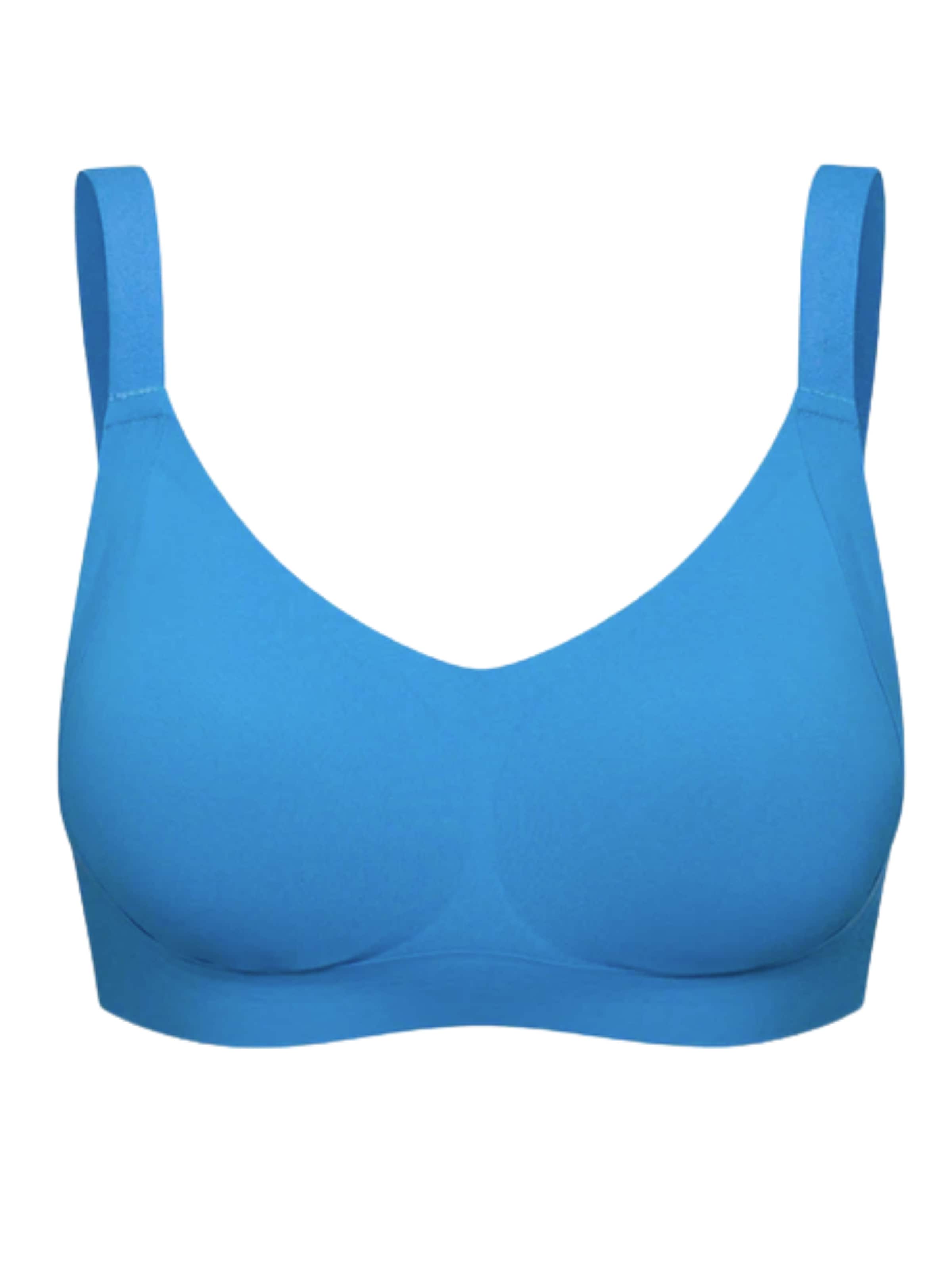 Soutien-gorge cfab by creamy fabrics en bleu : devant