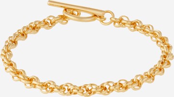 Orelia Bracelet in Gold: front