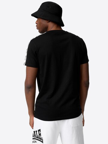 melns LONSDALE T-Krekls 'SHEVIOCK'
