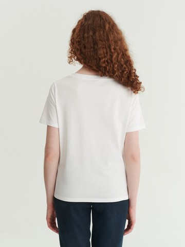 TATUUM - Blusa en blanco