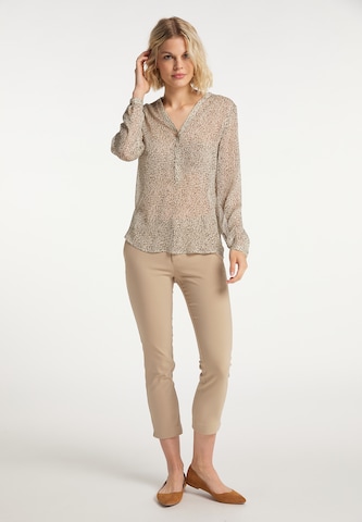 Camicia da donna di Usha in beige