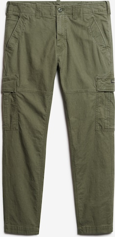 Superdry Cargobroek in Groen: voorkant