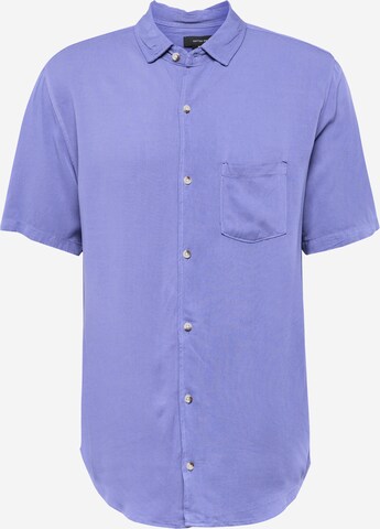 Cotton On Button Up Shirt in Blue: front