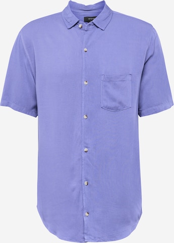 Cotton On Comfort Fit Hemd in Blau: predná strana