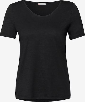 STREET ONE T-Shirt 'Gerda' in Schwarz: Vorderseite