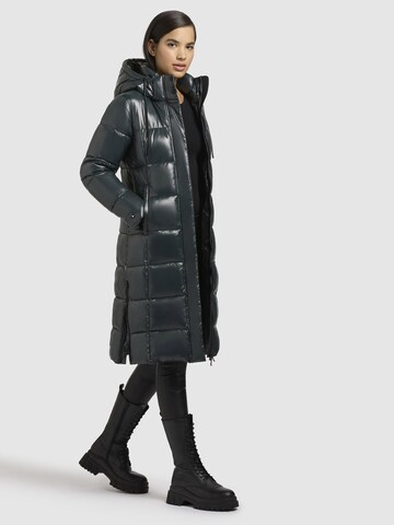 Cappotto invernale di khujo in verde