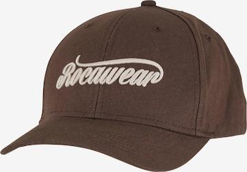 ROCAWEAR Cap 'Main' in Brown: front