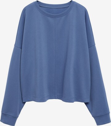 MANGO Sweatshirt 'Amelie' in Blue: front