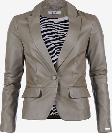 Maze Blazer in Brown: front