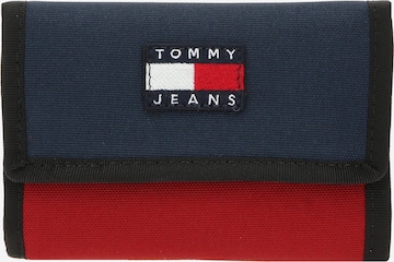 Tommy Jeans Portemonnee 'HERITAGE' in Blauw: voorkant