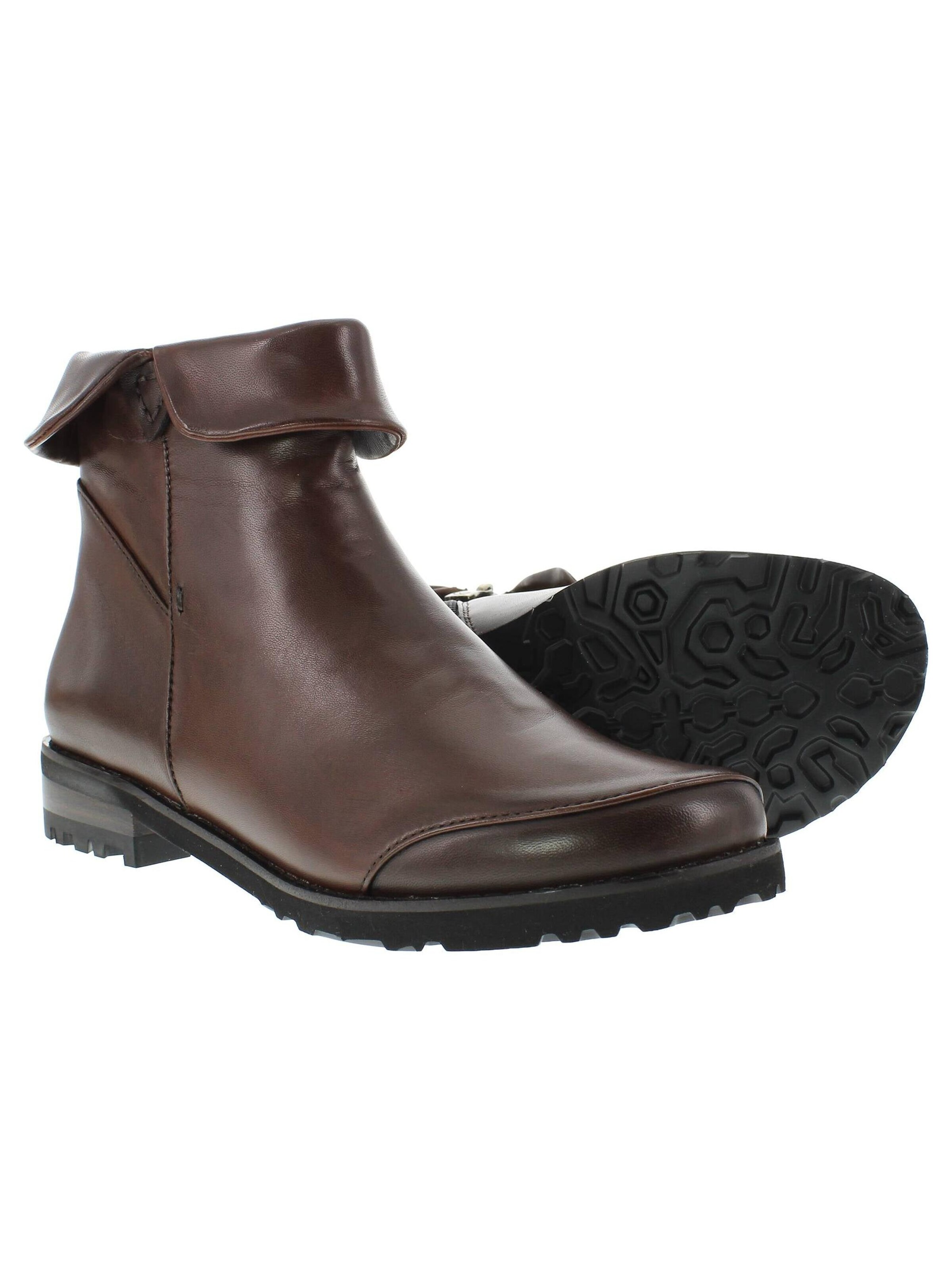 Everybody Booties 'TUBER' in Brown