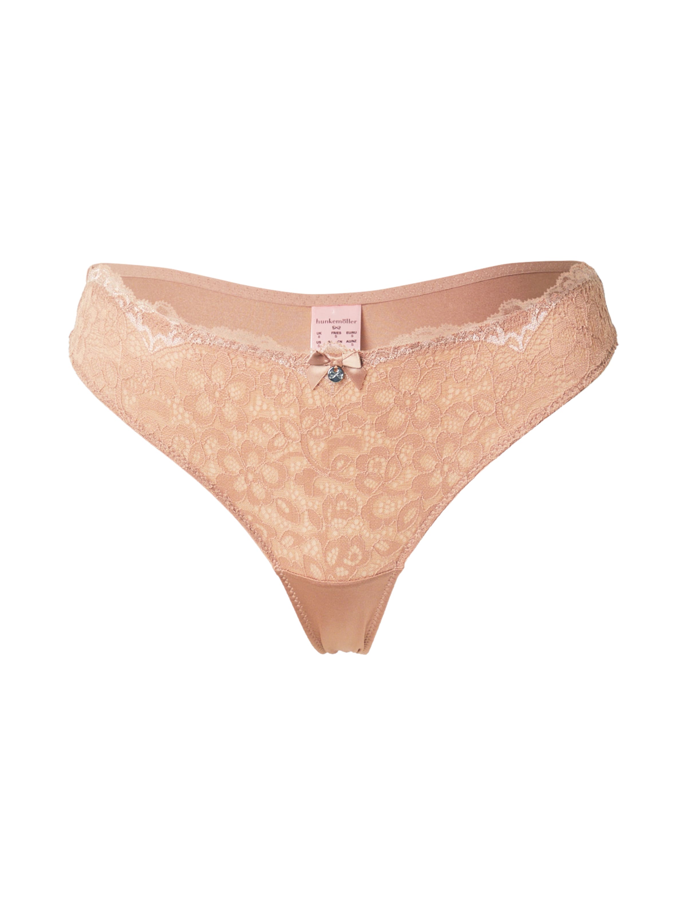 Hunkemöller Стринг 'Marine' в кафяво: отпред