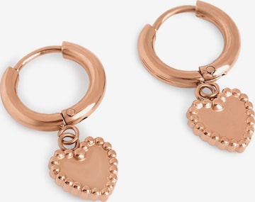 Akitsune Earrings 'Adoration' in Gold: front