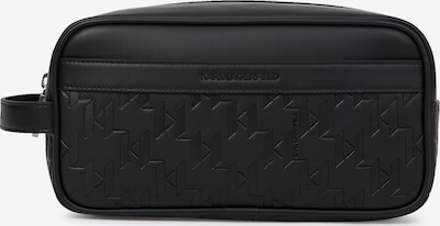 Tualeto reikmenų / kosmetikos krepšys iš Karl Lagerfeld, spalva – juoda, Prekių apžvalga