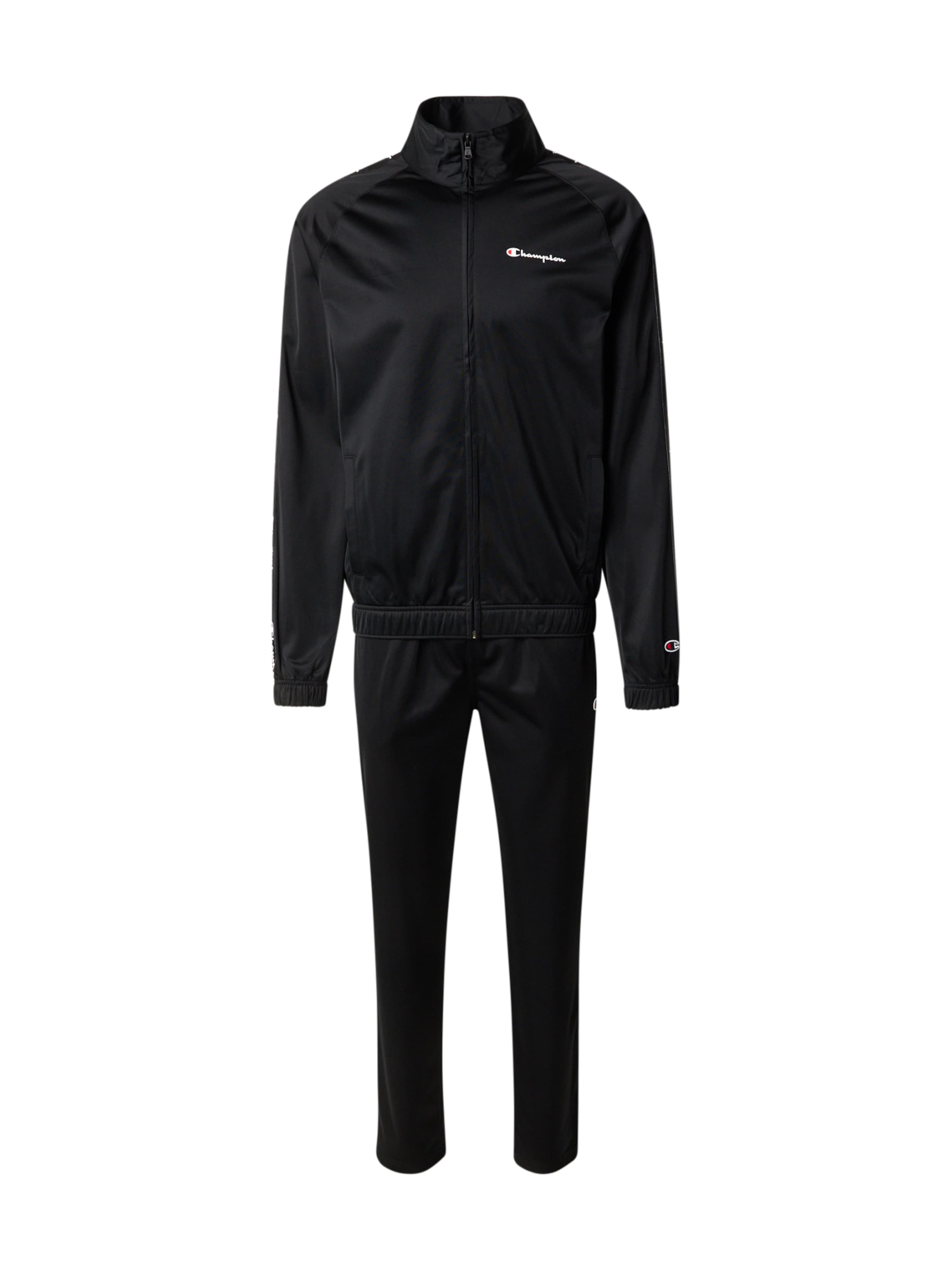 melns Champion Authentic Athletic Apparel Treniņtērps: no priekšpuses