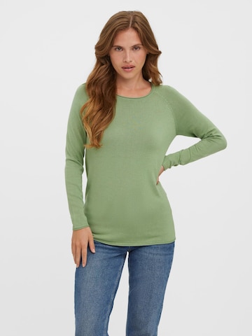 VERO MODA Sweater 'Nellie' in Green: front