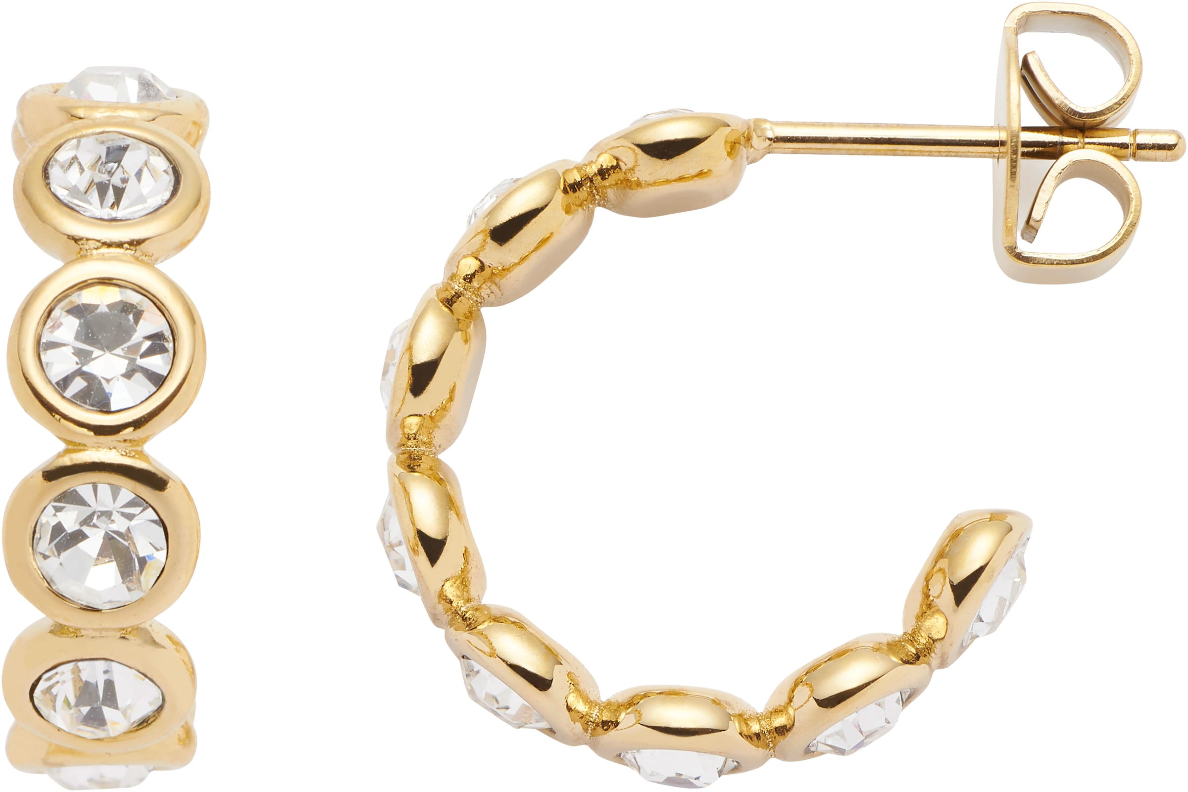 LEONARDO Ohrringe in Gold: Vorderseite