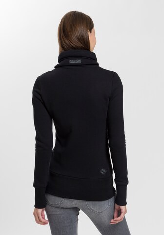 Ragwear Sweatjacke in Schwarz