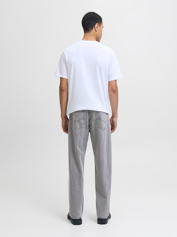 JACK & JONES Voľný strih Džínsy 'JJIEddie JJOriginal' - Sivá