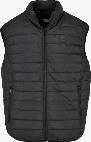 Urban Classics Bodywarmer in Zwart: voorkant