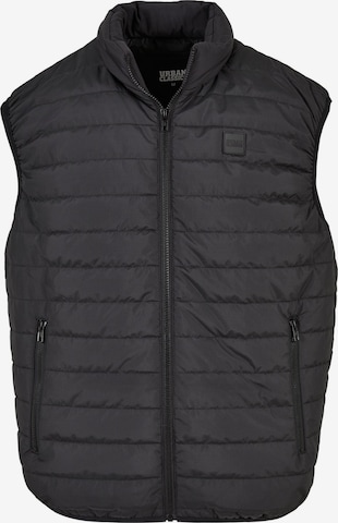 Gilet Urban Classics en noir : devant