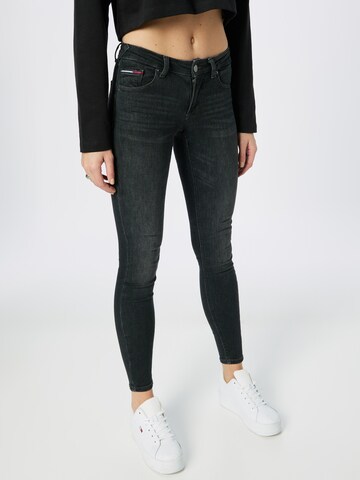 Tommy Jeans Slimfit Jeans 'SOPHIE' i svart: forside