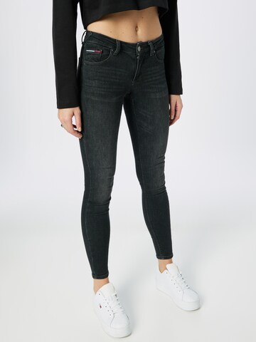 Tommy Jeans Slimfit Jeans 'SOPHIE' in Schwarz: predná strana