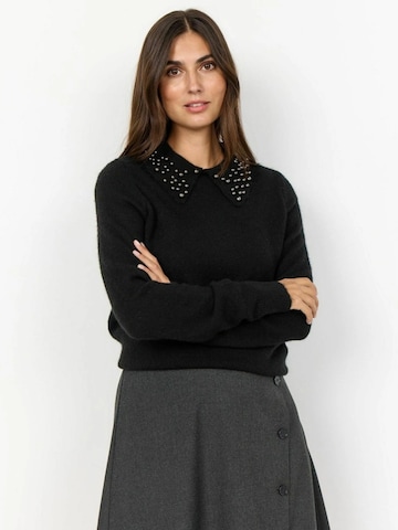 Soyaconcept Pullover 'Nessie 61' in Schwarz: Vorderseite