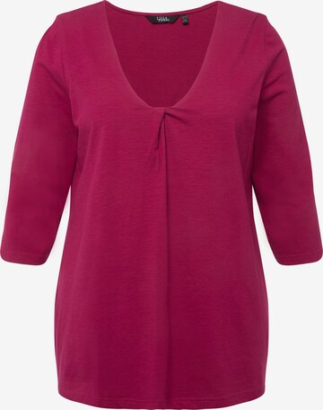 Ulla Popken Shirt in Rood: voorkant