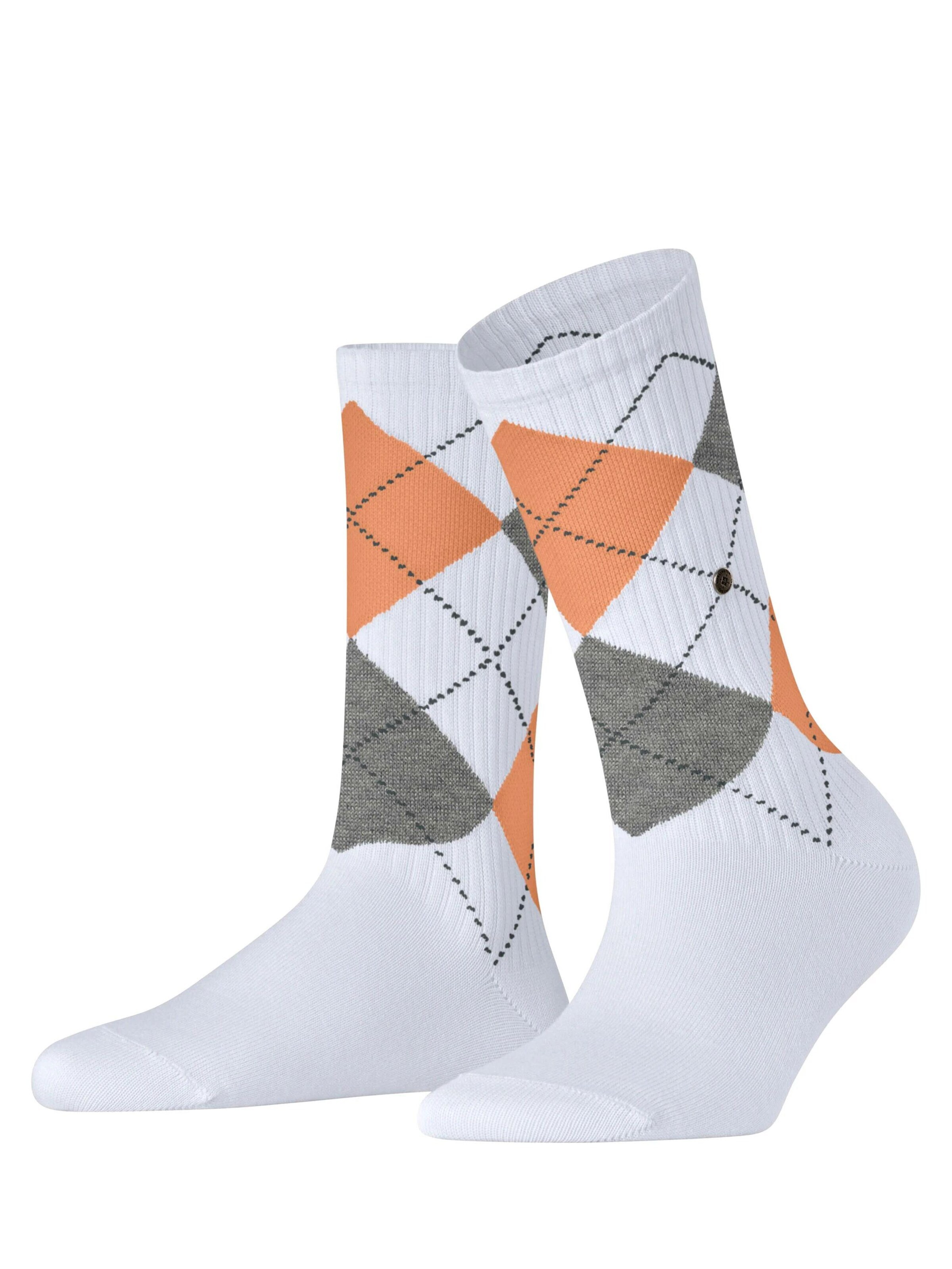 BURLINGTON Socks 'Rib Courtside' in White: front