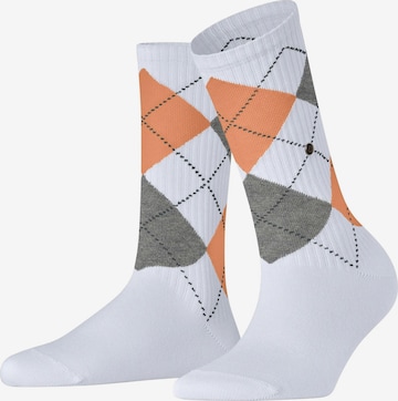 BURLINGTON Socks 'Rib Courtside' in White: front