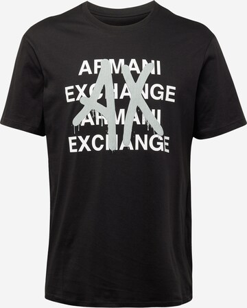 ARMANI EXCHANGE T-Shirt in Schwarz: predná strana