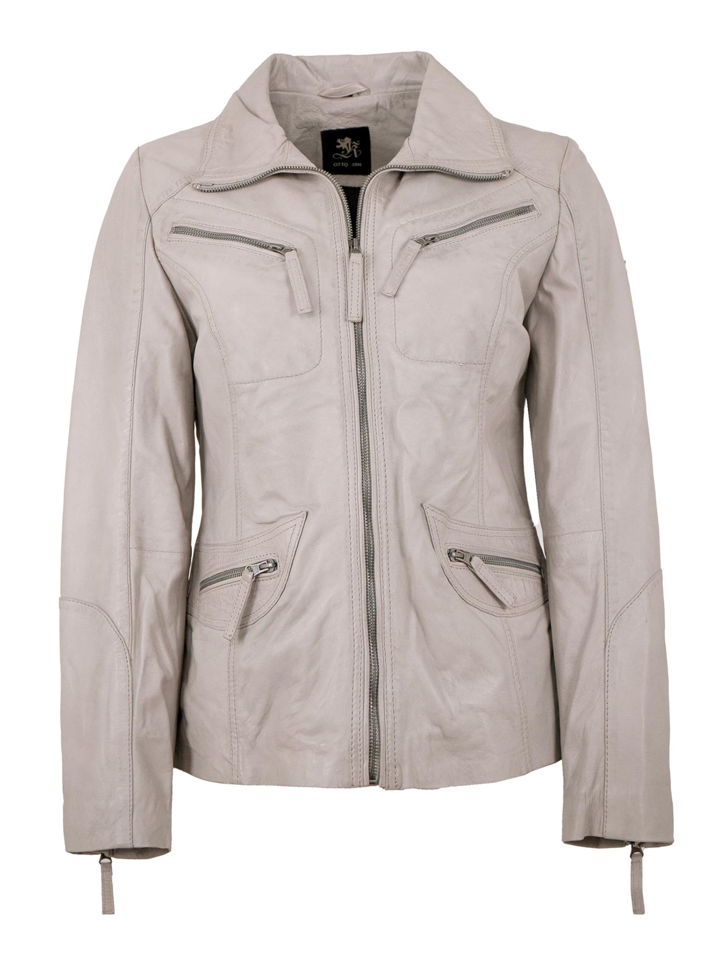 OTTO KERN - Chaqueta de entretiempo 'Katta' en blanco: frente