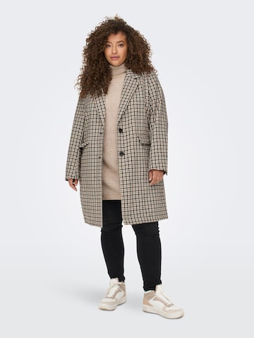 ONLY Carmakoma Between-Seasons Coat 'ASTRID' in Beige