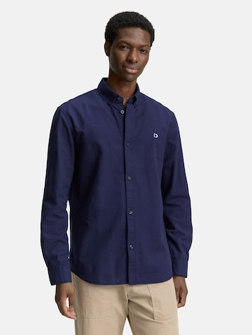 TOM TAILOR DENIM Regular fit Button Up Shirt in Blue: front