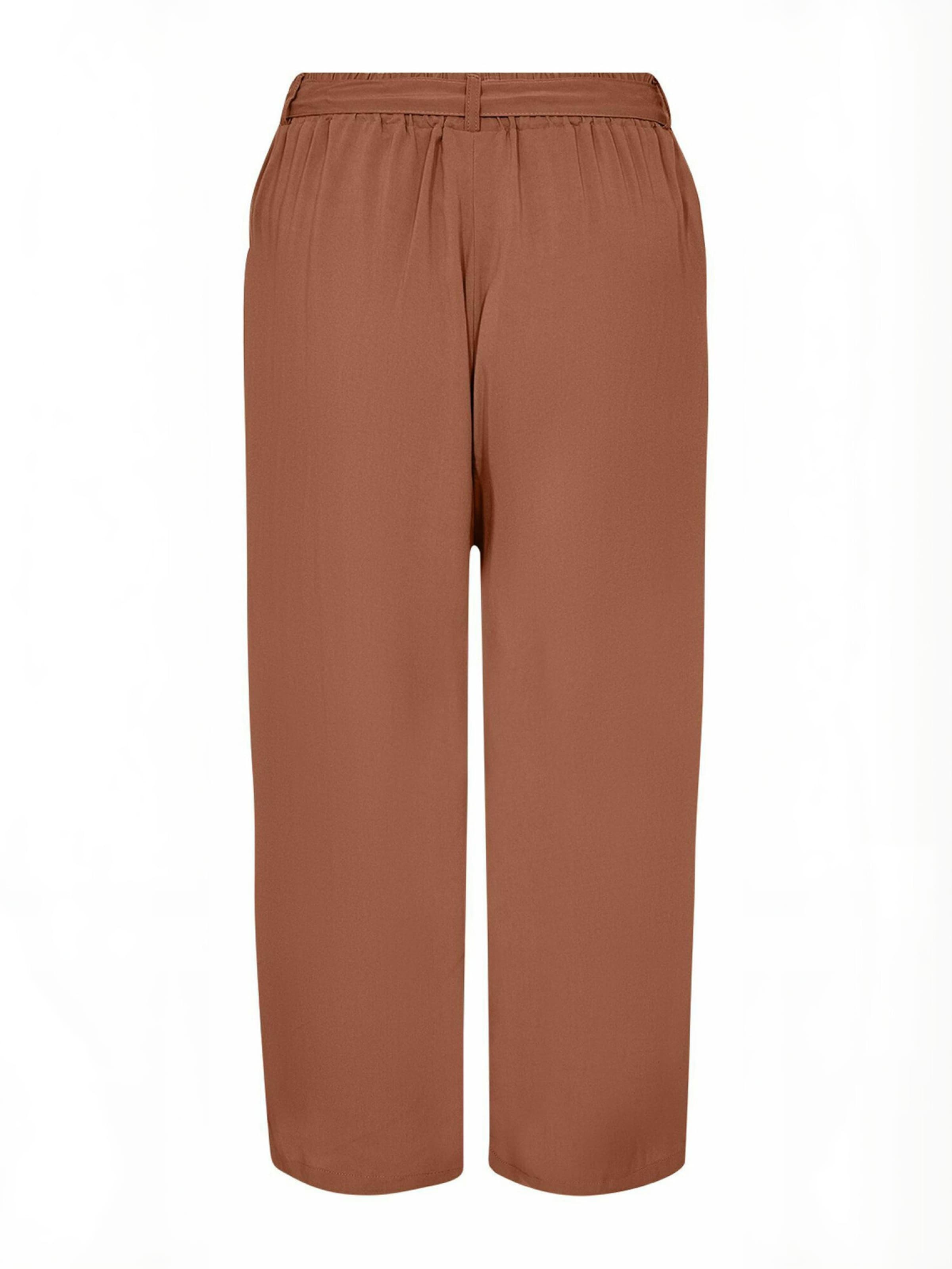 Wide leg Pantaloni 'Radia' di Soyaconcept in marrone