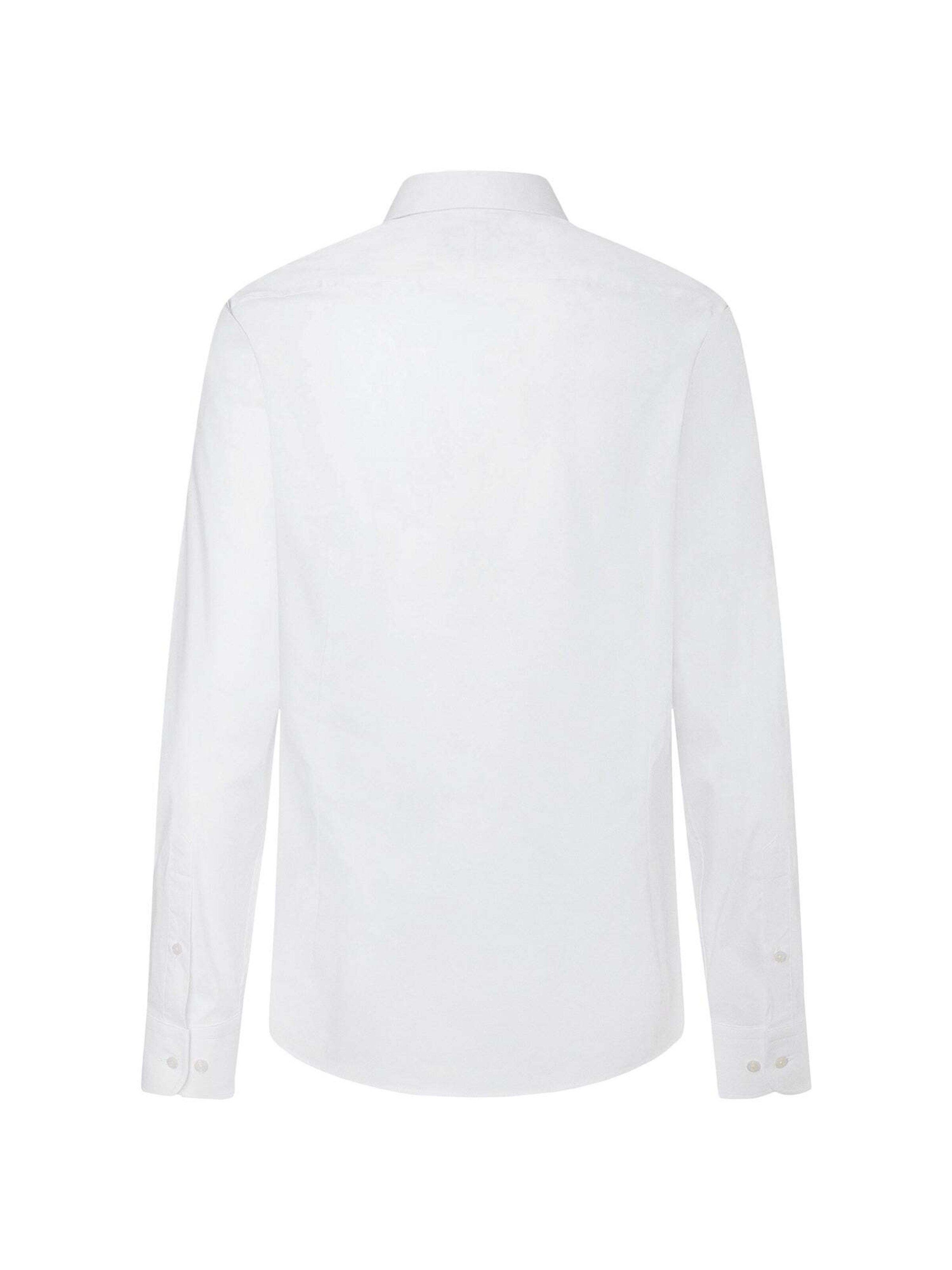 Hackett London Slim Fit Hemd in Weiß