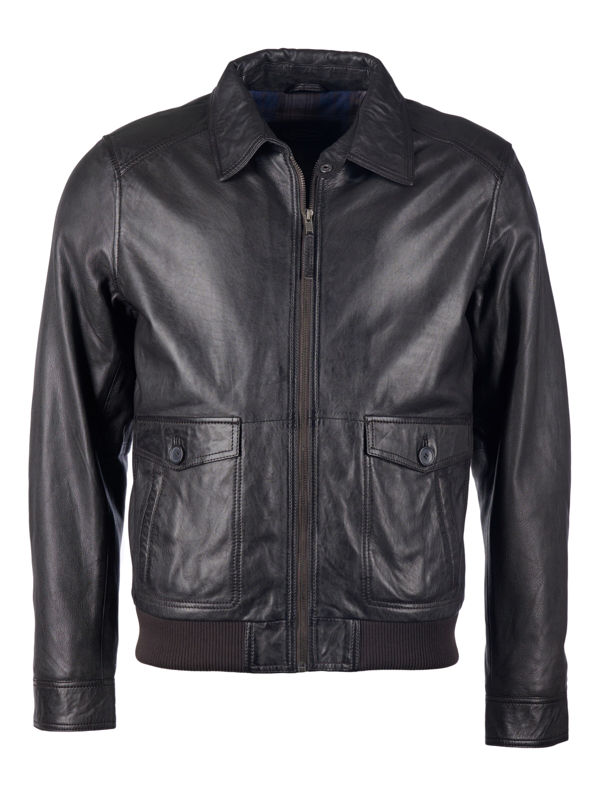 JCC Tussenjas 'Samuel' in Bruin: voorkant