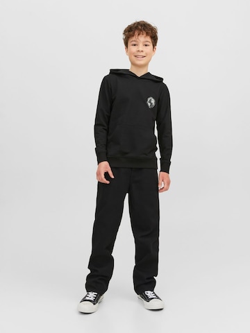 Jack & Jones Junior - Loosefit Vaquero 'Chris' en negro