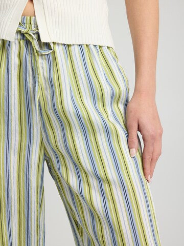 America Today Wide leg Broek in Groen