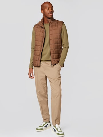 ABOUT YOU x Alvaro Soler Vest 'Davin' in Brown