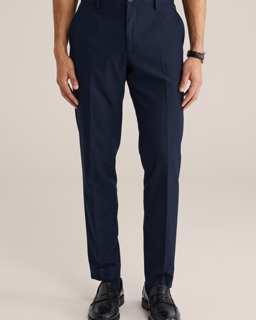 WE Fashion Liibuv Viikidega püksid, värv sinine: eest vaates