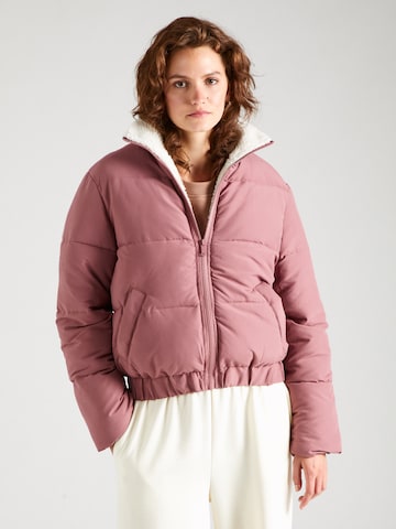 ABOUT YOU Демисезонная куртка 'Hilde' в Ярко-розовый: спереди