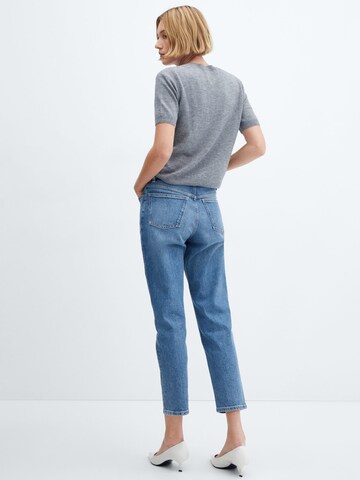 MANGO Tapered Jeans in Blue