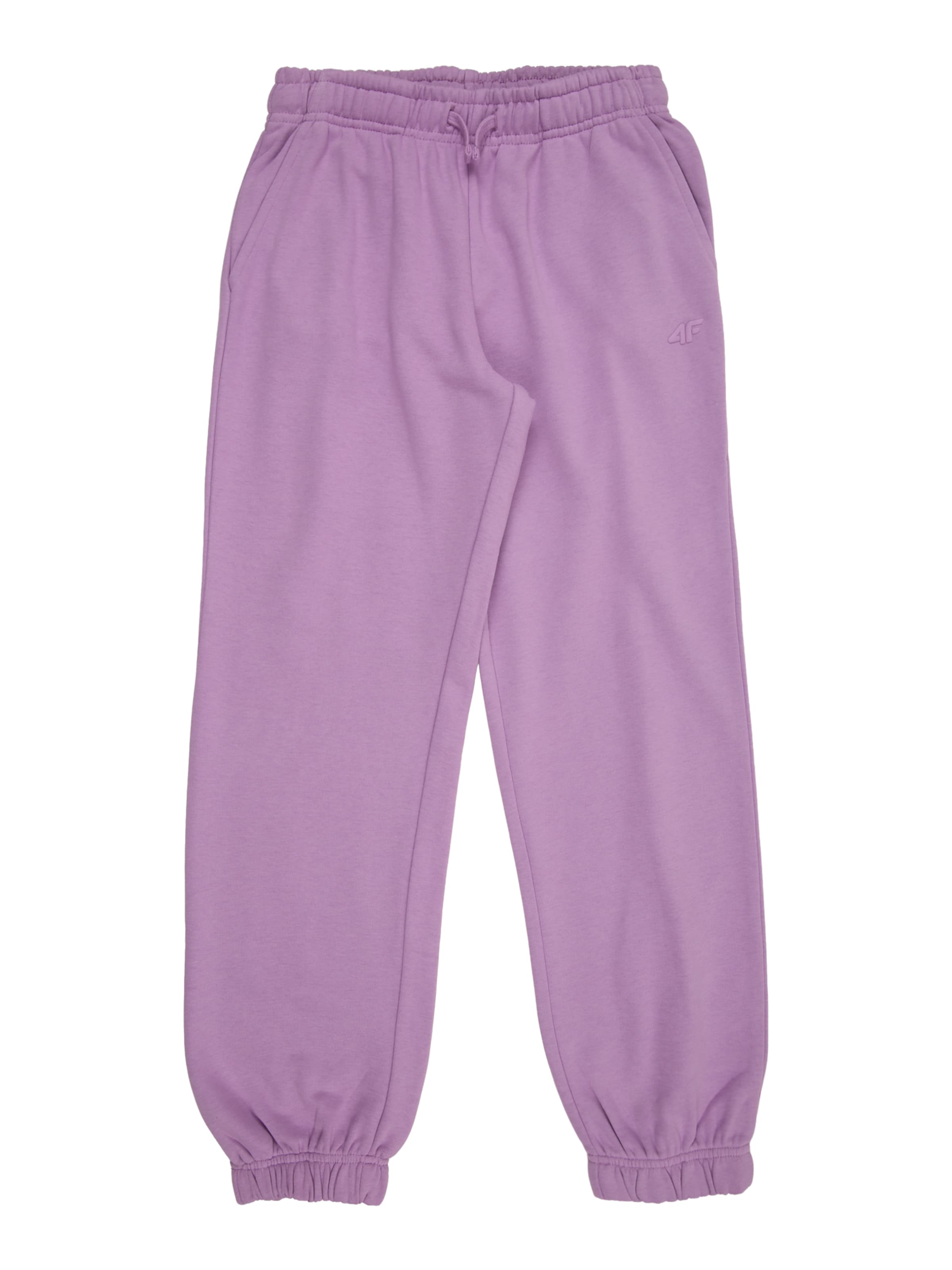 4F Junior Tapered Urheiluhousut värissä lila: etupuoli