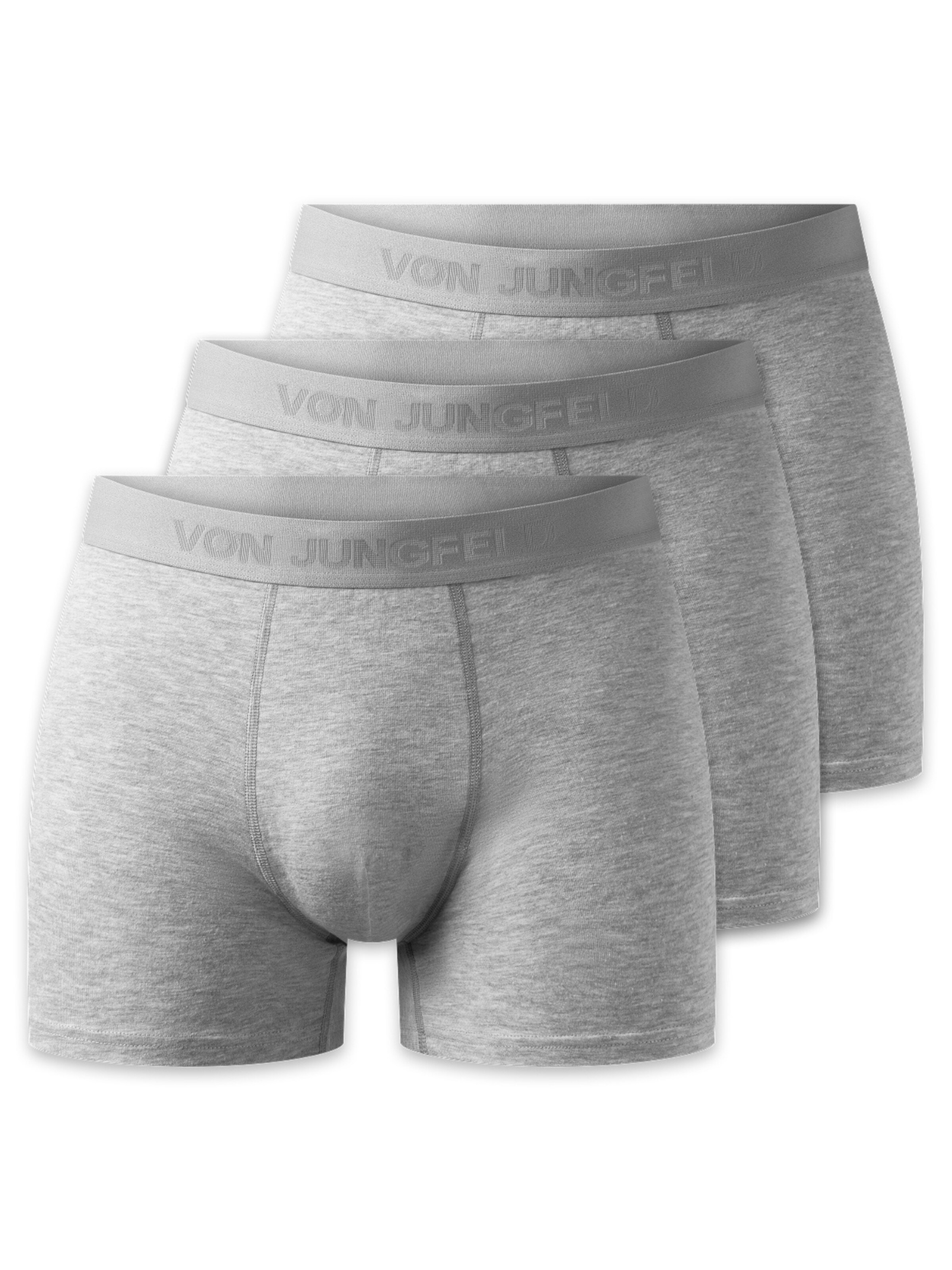 Von Jungfeld Boxer shorts 'BRIEFS' in Grey: front