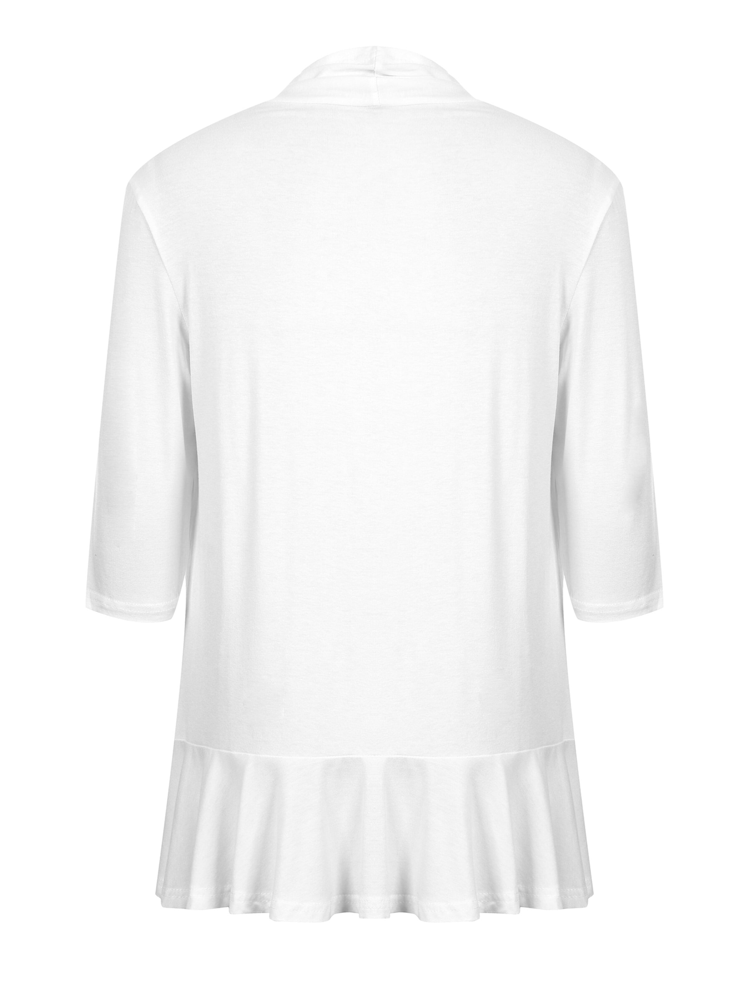 LapaPlus Kofta 'Women Shirt' i vit