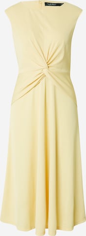Lauren Ralph Lauren Φόρεμα κοκτέιλ 'TESSANNE' σε κίτρινο: μπροστά